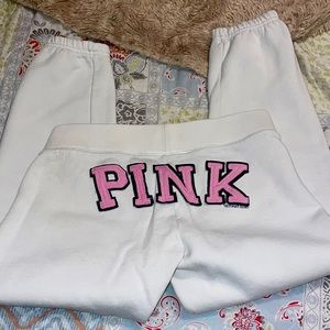 Pink sweatpants